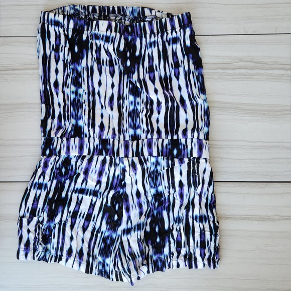 Aeropostale Strapless Tie Dye Romper - Picture 2 of 6